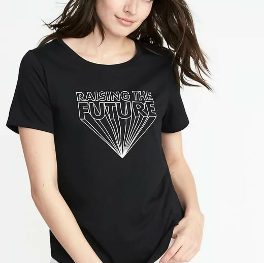 OLD NAVY Raising The Future T-Shirt Brand New!